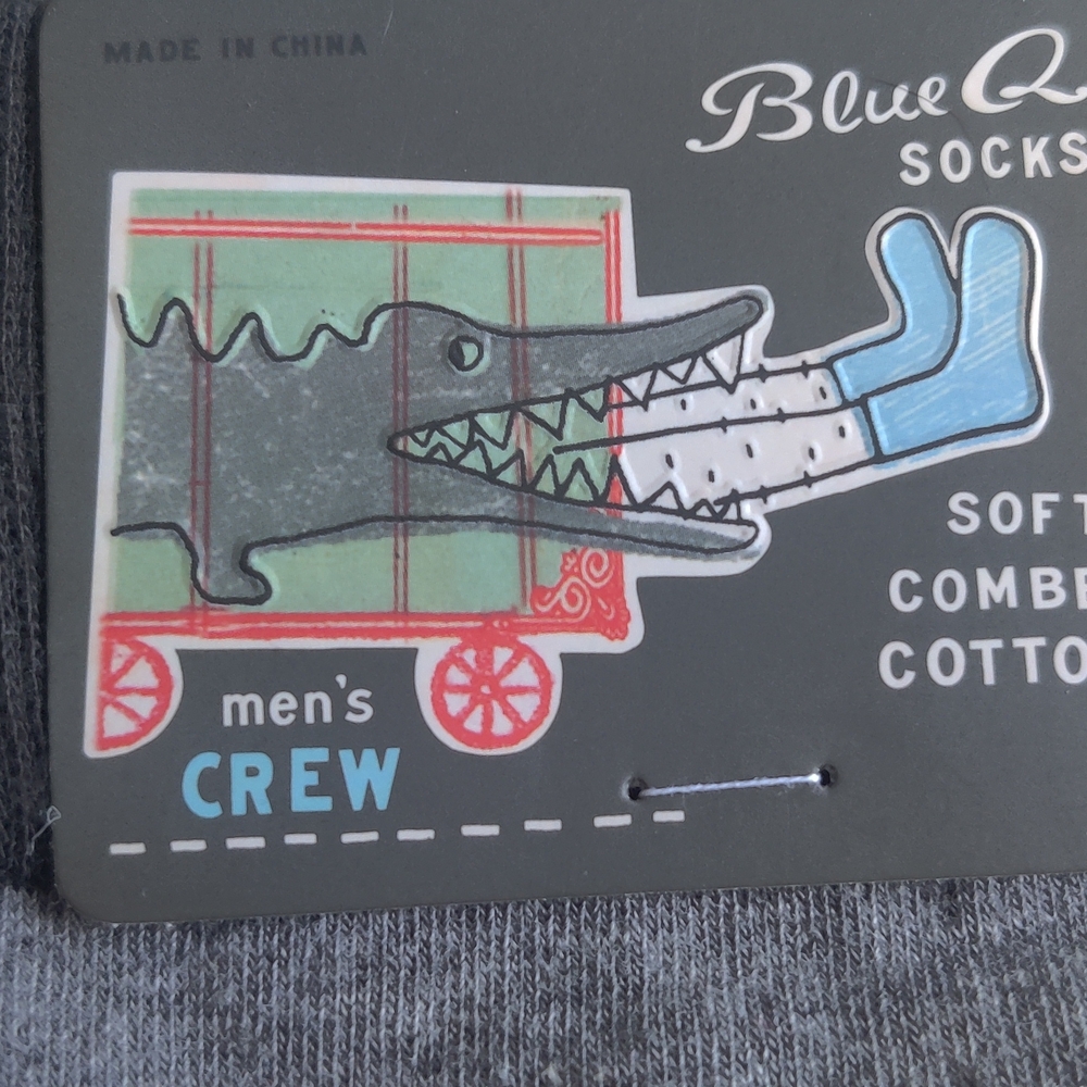 ⭐3 For $21⭐ Blue Q Certified Pain In The Ass Men's Socks - Picture 3 of 4